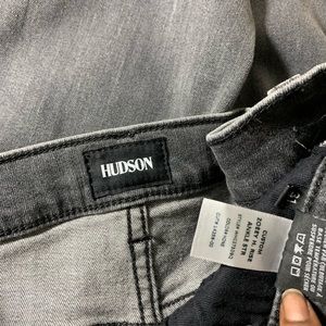 HUDSON Women's Zoeey High Rise Straight Jeans - Cropped With Oversized Hem, Stretch Denim - View #4